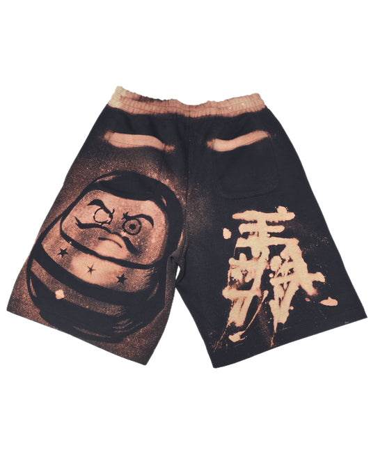 Feeture Sweat Shorts "Daruma"
