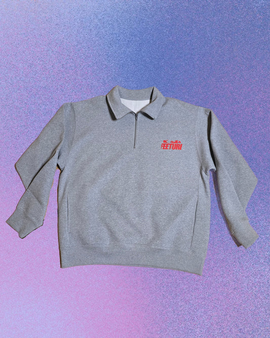 Feeture Quarter Zip "Yeah Moe"