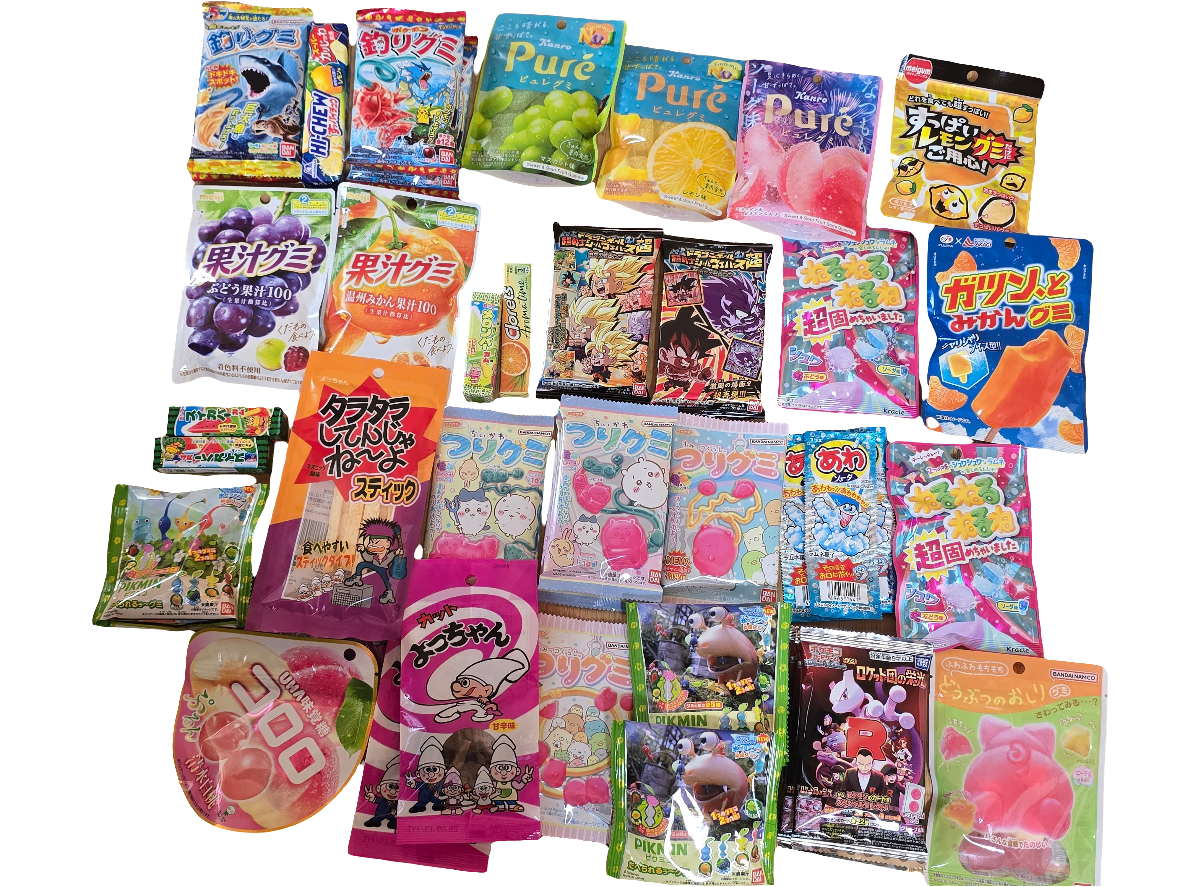 20, 30 and 40 pcs Box of Japanese Snack Box