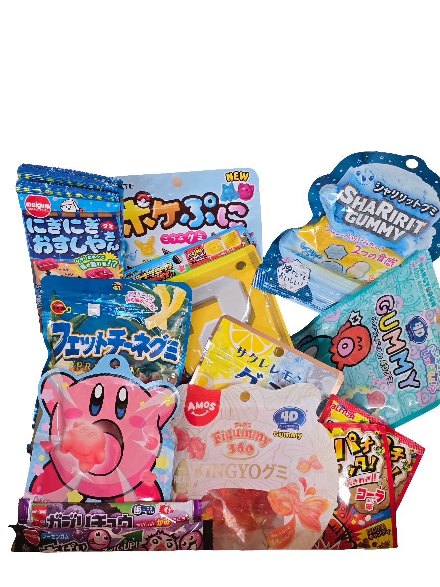 20, 30 and 40 pcs Box of Japanese Snack Box