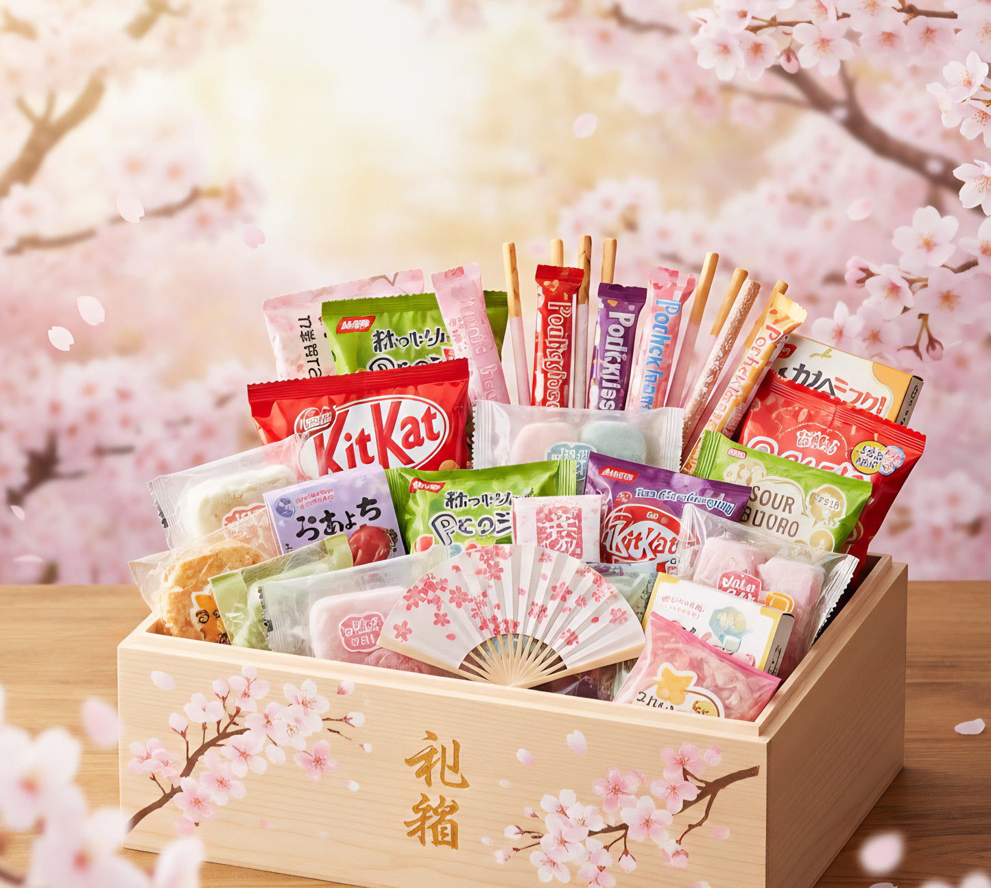 40 pcs Box of Japanese Snack Box