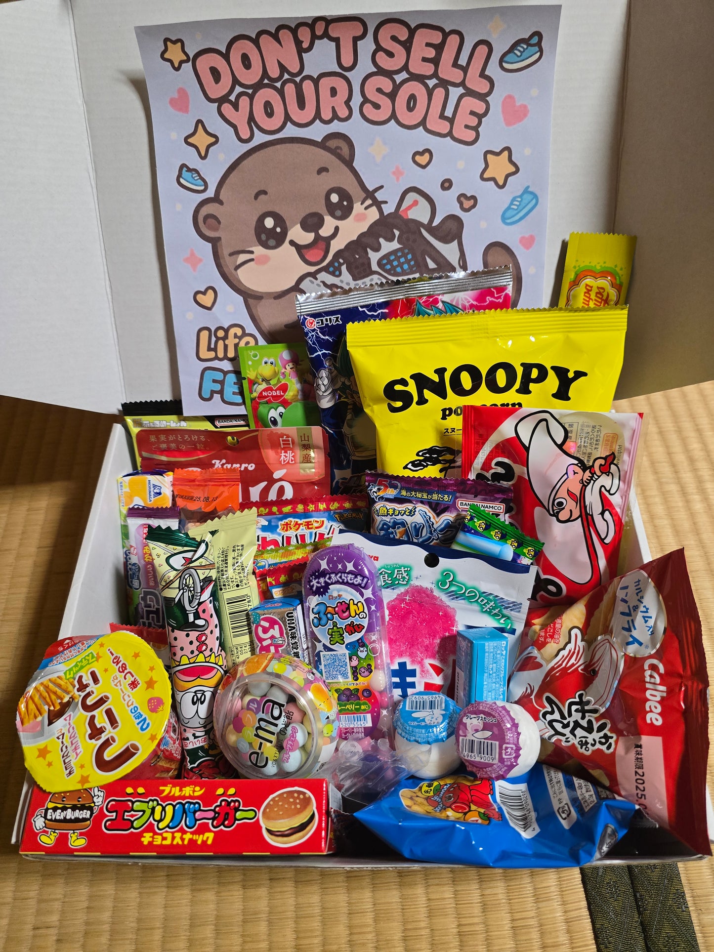 20, 30 and 40 pcs Box of Japanese Snack Box