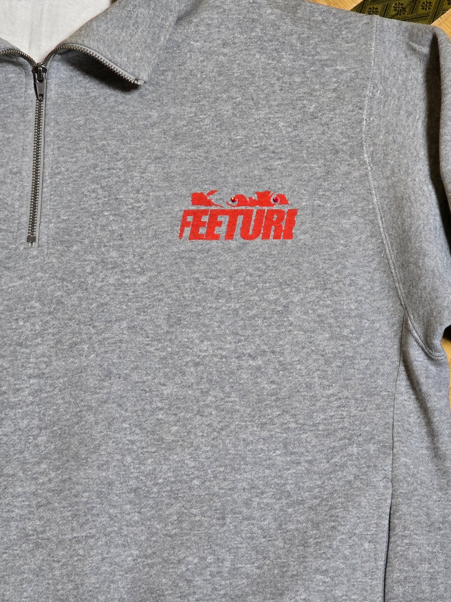 Feeture Quarter Zip "Yeah Moe"