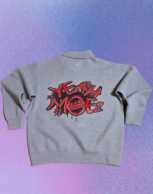 Feeture Quarter Zip "Yeah Moe"